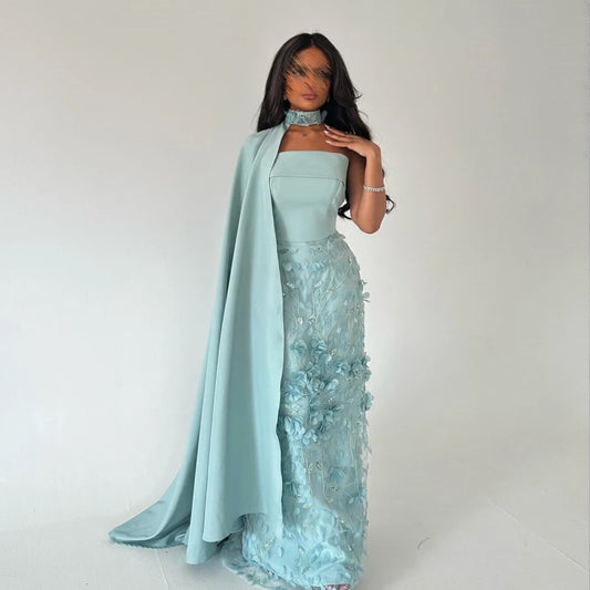 Jiayigong  Prom Satin Applique Clubbing A-line One-shoulder Bespoke Occasion Gown Long Dresses