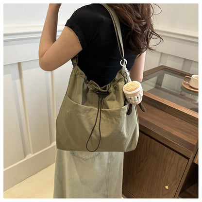 Large Capacity Versatile Shoulder Bag For Women Summer Popular Lightweight Crossbody Bag Minimalist Tote Handbag