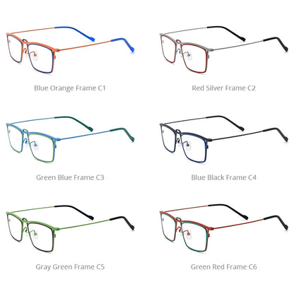 FONEX Titanium Eyeglasses Frame Men Retro Square Glasses 2024 New Women Matter Color Eyewear F85794