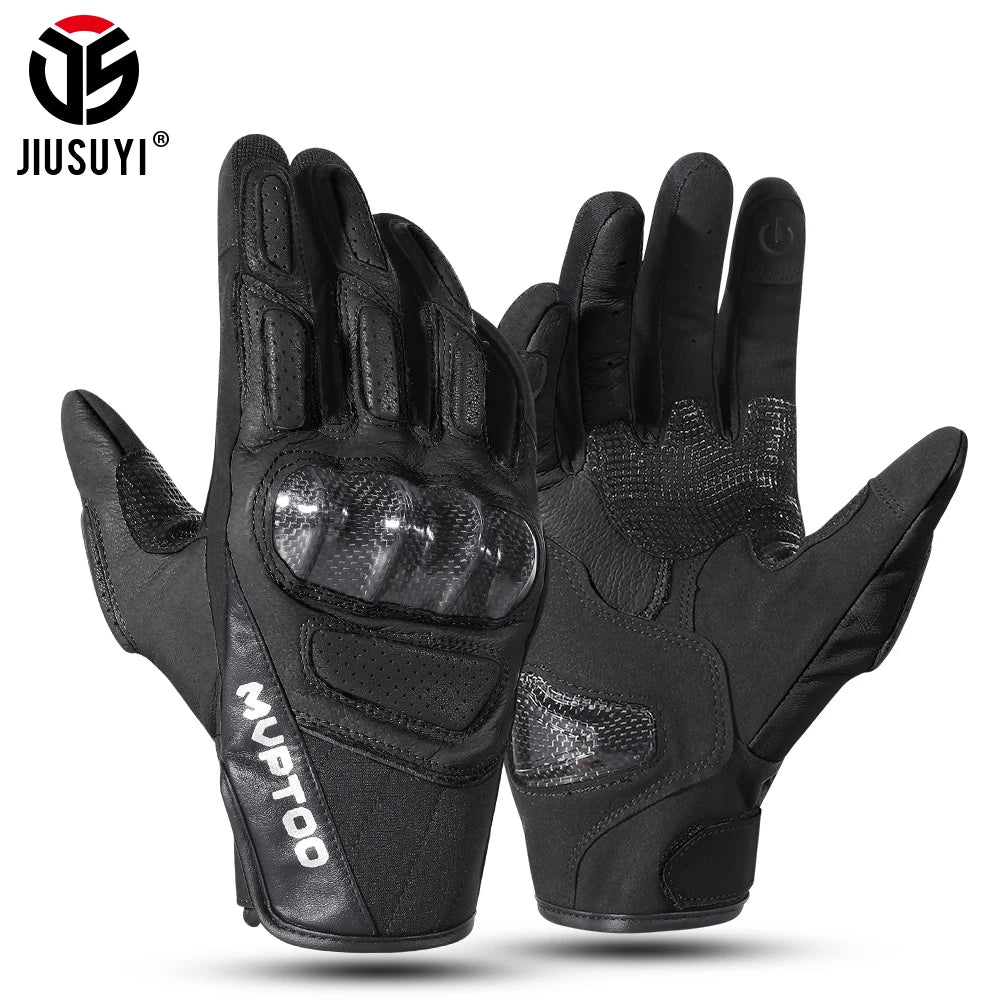 Gants tactiques en cuir véritable pour écran tactile, protection rigide, paintball, cyclisme, sport, randonnée, moto, antidérapants, résistants aux chocs