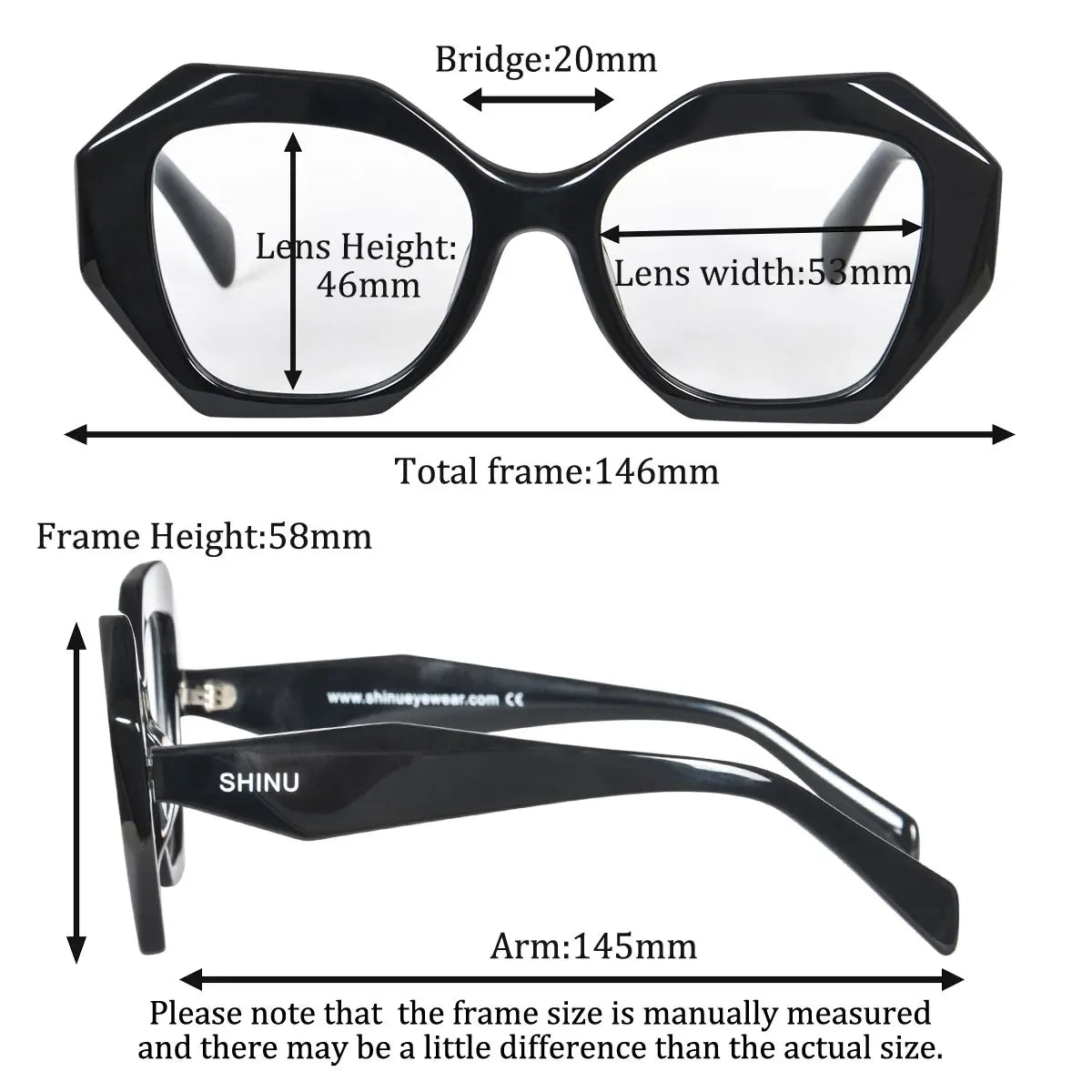 Gafas de acetato SHINU para mujer, gafas anti luz azules, color rojo y naranja, que bloquean el 99 % de la luz azul para jugar o trabajar durante mucho tiempo