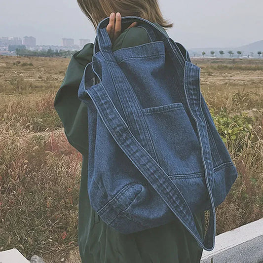 Sac à main en jean pour femme, sac à bandoulière, bandoulière, nouveaux sacs en jean décontractés, sacs à main pour femmes, sac à main en jean, sacs à main