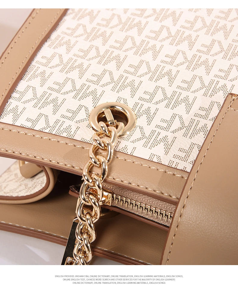 2022 New MK F Luxury Handbag Women Bags Designer Shoulder Handbag Messenger Ladies Bag Crossbody Bags