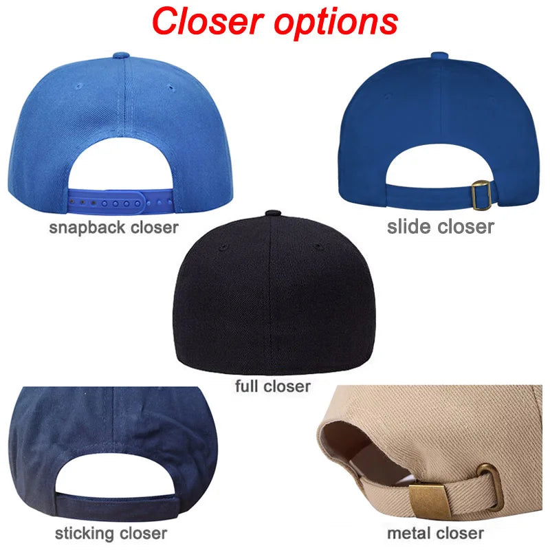 Casquette personnalisée décontractée à décorer pour sportifs quatre saisons, unisexe, en coton, avec impression complète du logo, golf, tennis, hip-hop, camionneur, baseball, chapeaux de soleil