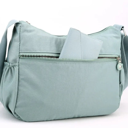 Bolso de mensajero informal para mujer, bolso de hombro de nailon de múltiples capas, bolsos cruzados para mujer, bolso cruzado para mujer, bolsos de hombro, bolso