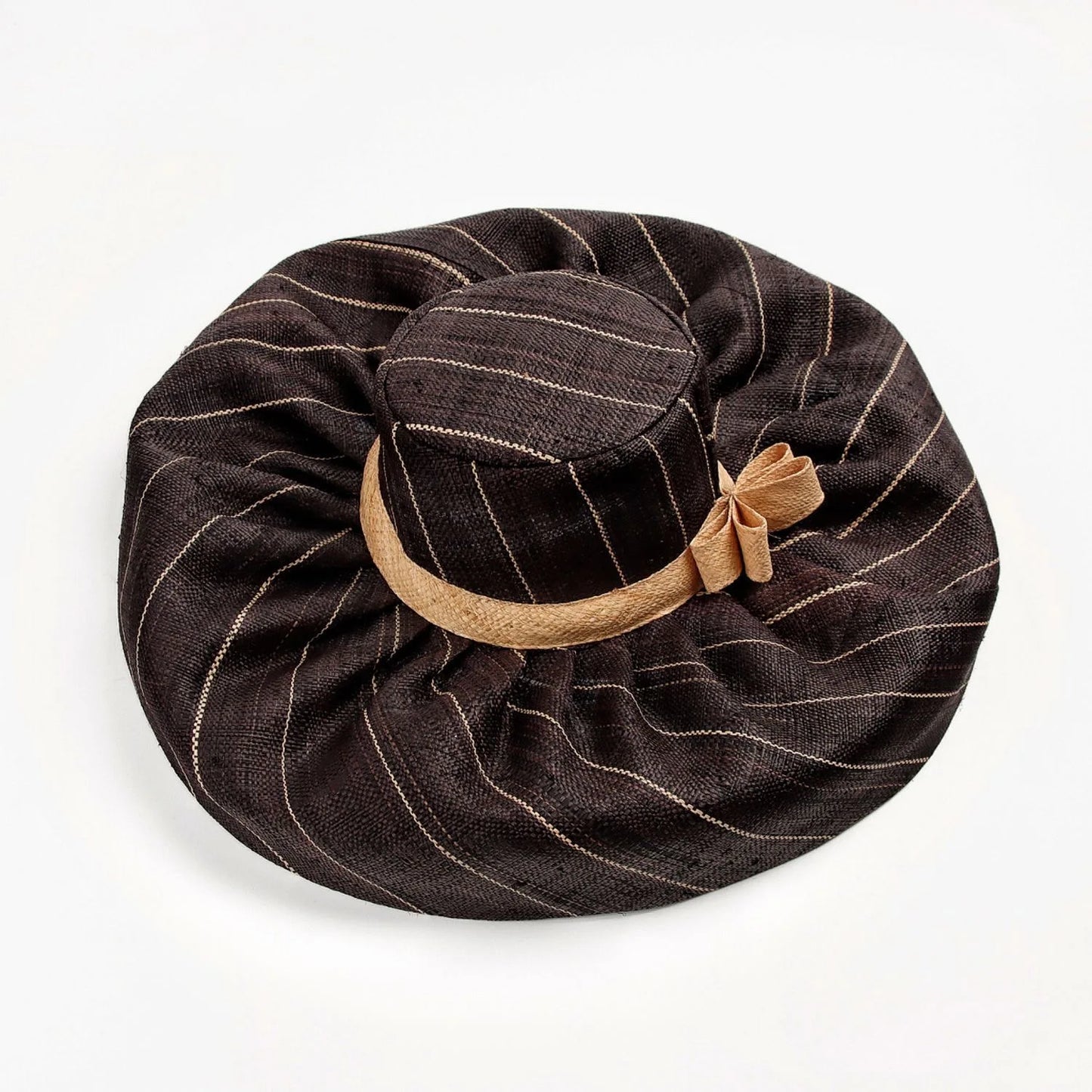 Chapeau de paille à large bord pour femme, style rétro, mode européenne et américaine, en raphia, pour la plage en plein air, protection solaire, élégant, de luxe