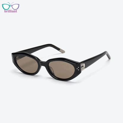 Gafas de sol de acetato con forma de ojo de gato para mujer, lentes de sol de playa de verano, marca de diseñador de moda S-DA, para exteriores, hechas a mano, con protección UV400