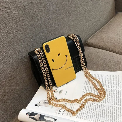 2020 Fashion leisure lexury pig nose lock  Women Small square bag shoulder diagonal women's designer Lingge Handbags Chains bags