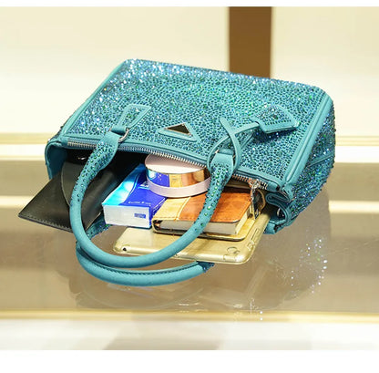 Luxury Brand Women's Shoulder Bag Handbag Evening Cosmetic Diamond Inlaid Glitter Y2k Female Wedding Party Banquet  Crossbody