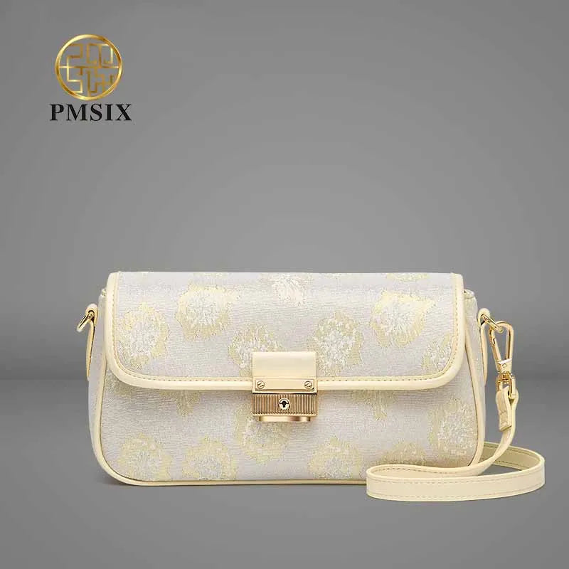 2023 luxury handbags women bags designer Embroidery Flowers Cross-body bag Vintage Floral Printing ladies' bag  classic bags