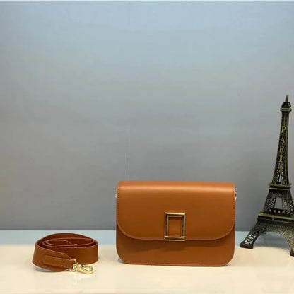 2021 Mode Cuir De Vache Nouvelle Tendance Influenceur Star Sac À Bandoulière Petit Sac Messager Carré Femme Shopping Quotidien Utilisé Sac Sous Les Aisselles