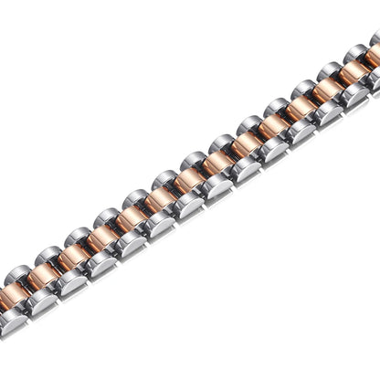 Bracelet en germanium WelMag pour femmes et hommes en acier inoxydable, bijoux de mode pour la santé et l'énergie, cadeaux