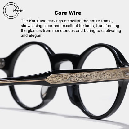 Monture de lunettes rondes en acétate faites à la main de qualité supérieure pour hommes, lunettes optiques pour myopie, lecture, femmes, lunettes tendance personnalisées