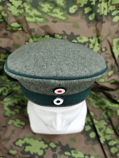 Gorro alemán EMD de lana de la Primera Guerra Mundial, época prusiana