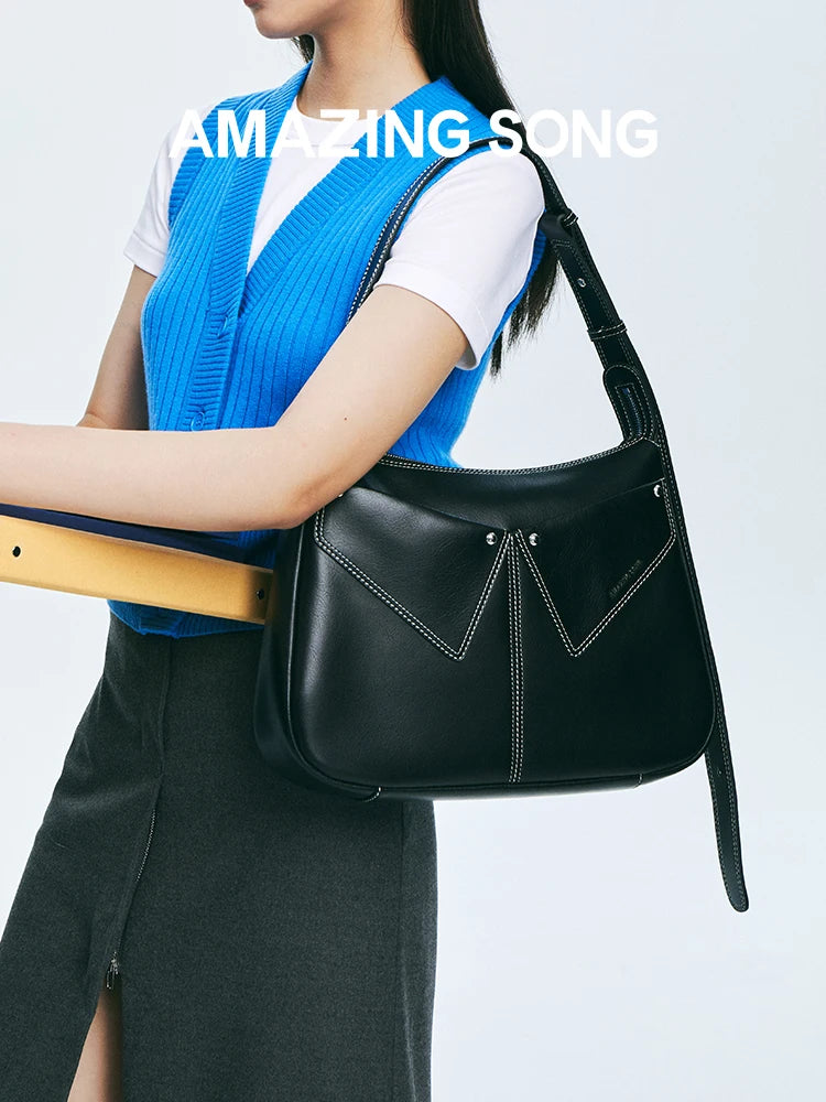 Amazing Song Collar bag L Shoulder Bag