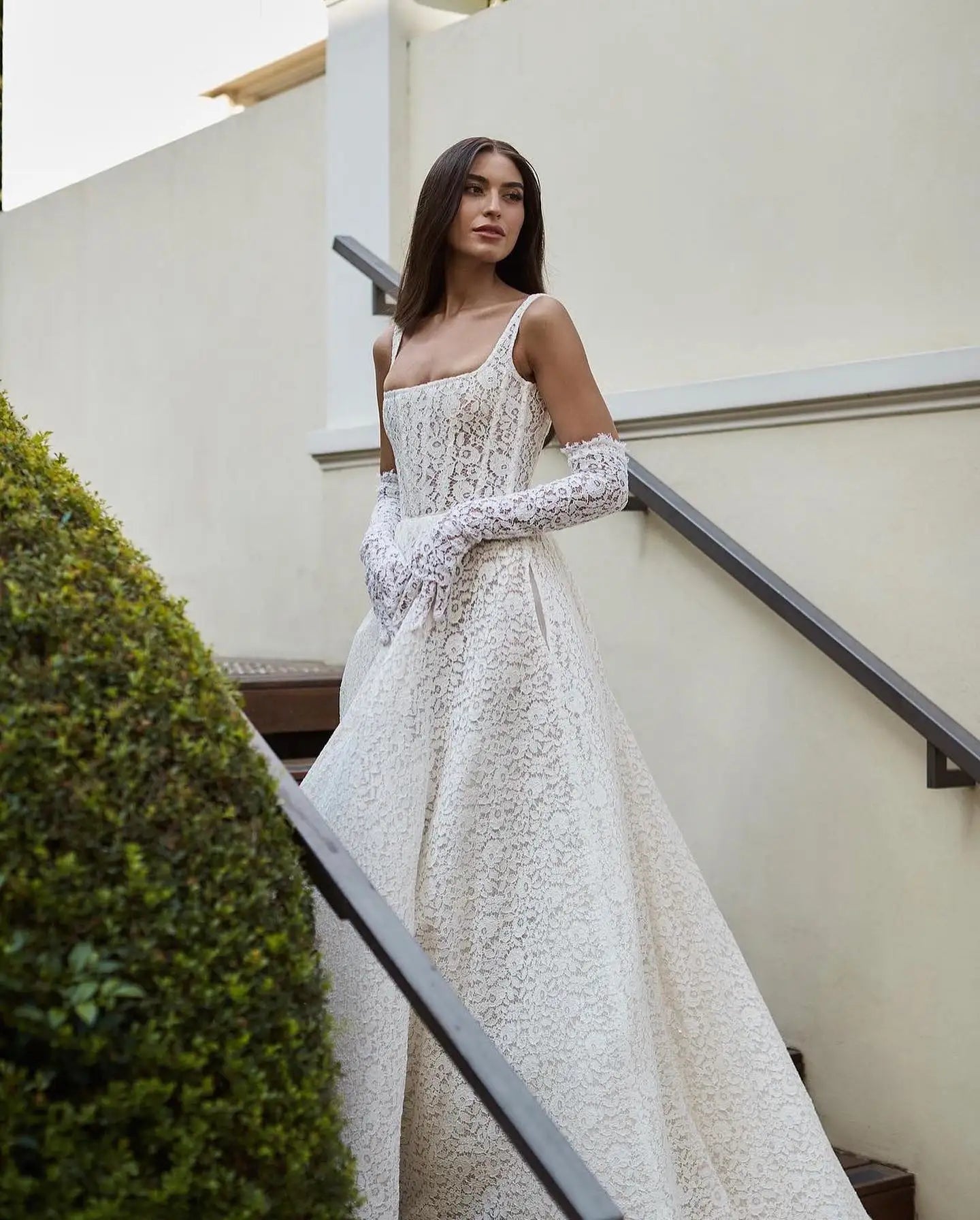 Robe De Noiva minimaliste en dentelle, robe De mariée, robe De bal, Mais Vendido, originale, Sob Medida Hochzeitskleid, 2024