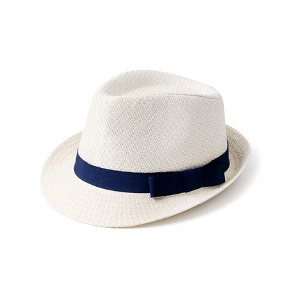 Large Size Men's Straw Hat British Bowler Hat Summer Handmade Straw Hat Gentlemen's Hat Women's Fedora Hat Big Head Women's Hat