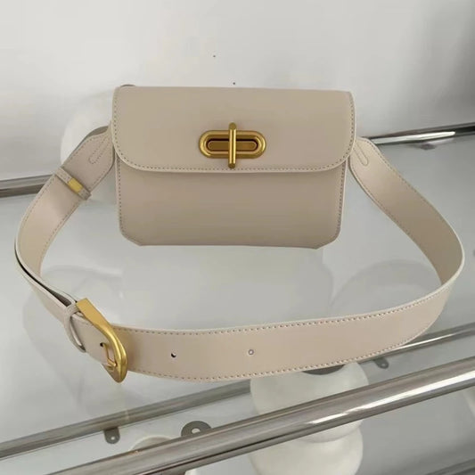 Nuevo bolso cuadrado pequeño de diseño lujoso, bolso retro de cuero genuino para mujer, bolso de hombro moderno, bolso mensajero, bolso de tofu