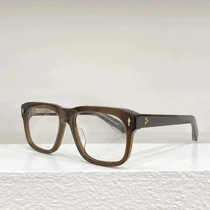 Lunettes de lecture à monture carrée optique en acide acétique pour hommes Lunettes de luxe YVES de haute qualité Lunettes personnalisées pour femmes