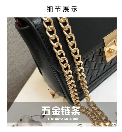 2020 Fashion leisure lexury pig nose lock  Women Small square bag shoulder diagonal women's designer Lingge Handbags Chains bags