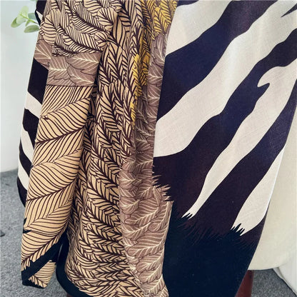 Luxury Wool Silk Scarf Designer 140 Brand Silk Wool Scarfs 140 Hand Rolled Wool Wrap Wool Scarf Winter Woman Cape