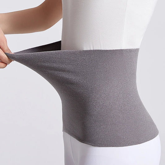 Faja térmica unisex de tela de algodón elástica para la cintura, faja para el abdomen y la espalda, faja para el invierno, faja para el ostomía