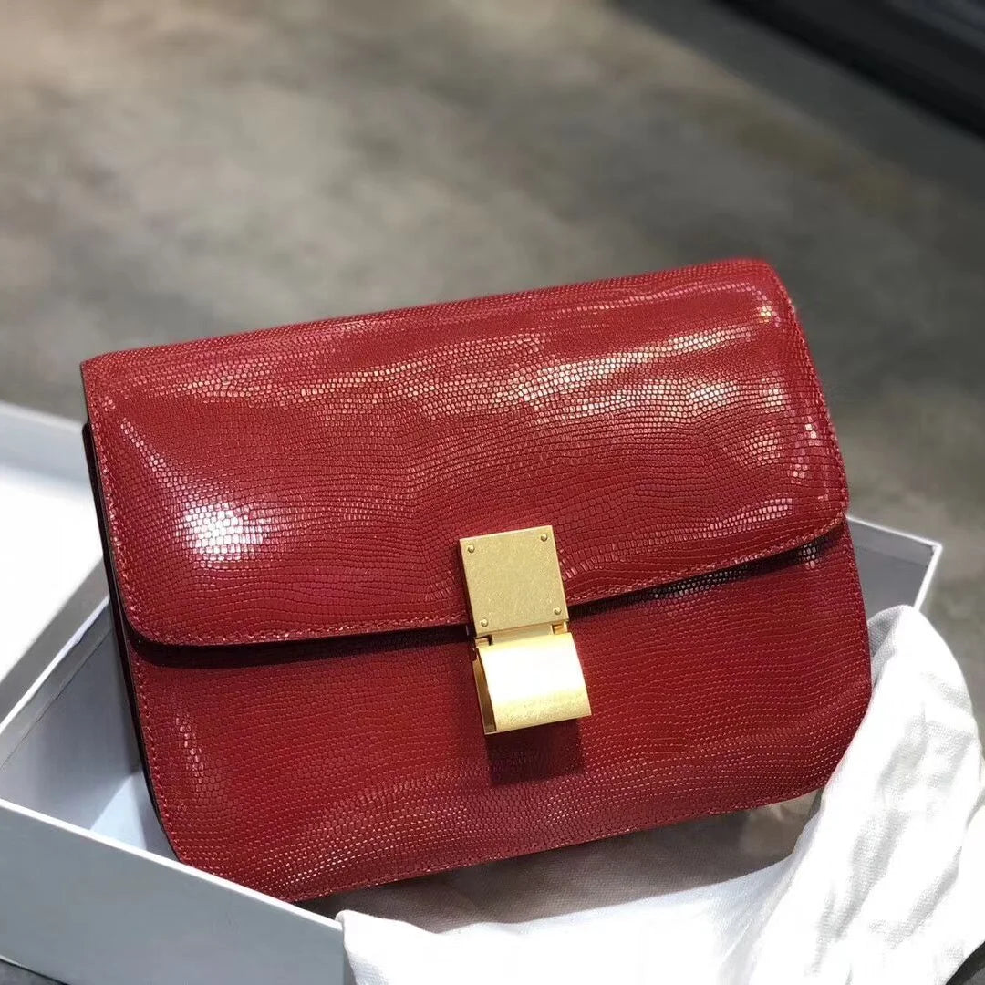 Luxury Brand Red Crossbody Bags for Women Fashion Design Underarm 2023 Woman Shoulder Bag Female Handbag and Purses New