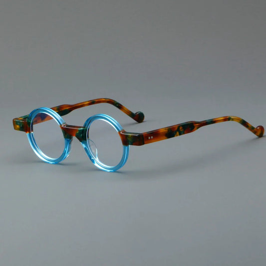 Montura de gafas para mujer, gafas de estilo antiluz azul para hombre, lentes transparentes, montura de acetato de marca de diseñador para mujer, gafas vintage