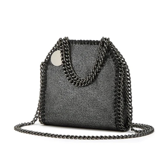 Bolso de mujer con cadena cruzada con monederos acolchados y correa para el hombro Bolsos de mano para mujer