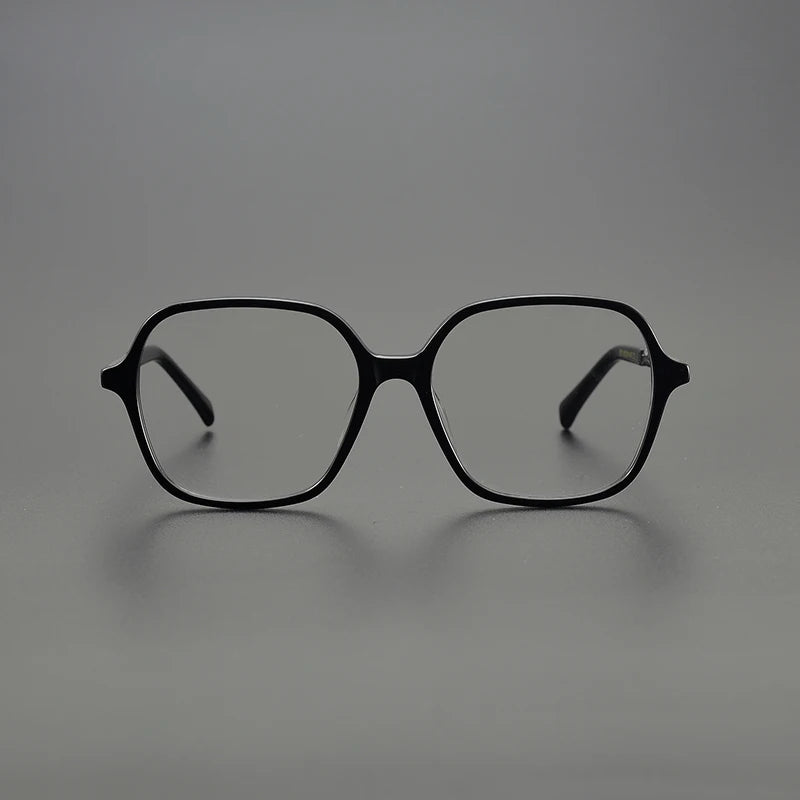 Vintage titanium acetate glasses frame for men and women slim edge ultralight optical glasses frame to make prescription glasses