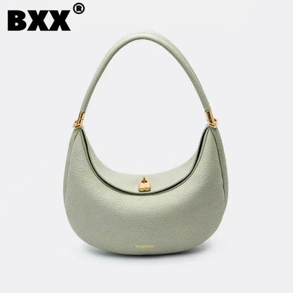 [BXX] Sac à bandoulière en cuir de créateur pour femme 2023, nouvelle mode, portable, couleur unie, sac à main de voyage pour femme 8AB761