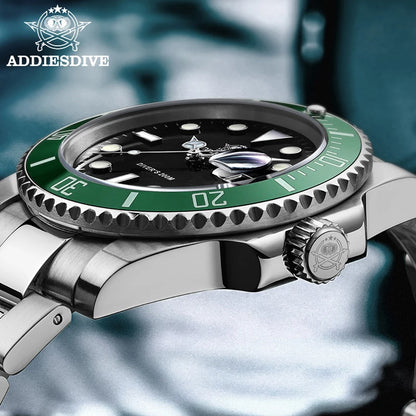 Reloj ADDIESDIVE de acero inoxidable para hombre, reloj de cuarzo para negocios, ocio, estilo europeo y americano, reloj deportivo impermeable para exteriores