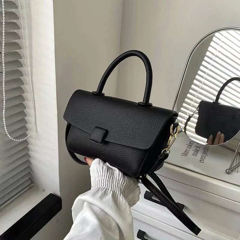 Sacs à main tendance pour femmes, en cuir véritable souple, petit sac carré pour femmes, sac à bandoulière de luxe, sac à bandoulière pour femmes, 2023