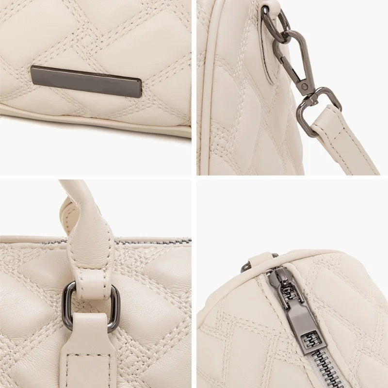 KURT GEIGER LONDON Bolso de hombro de PU de alta calidad de color sólido Bolso de mano de marca de diseñador Bolsos cruzados para mujer Bolso Boston de moda