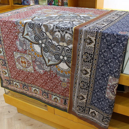 Écharpe longue en laine de soie de qualité supérieure pour femme, châle élégant et exquis, style indien, double face, bord roulé à la main