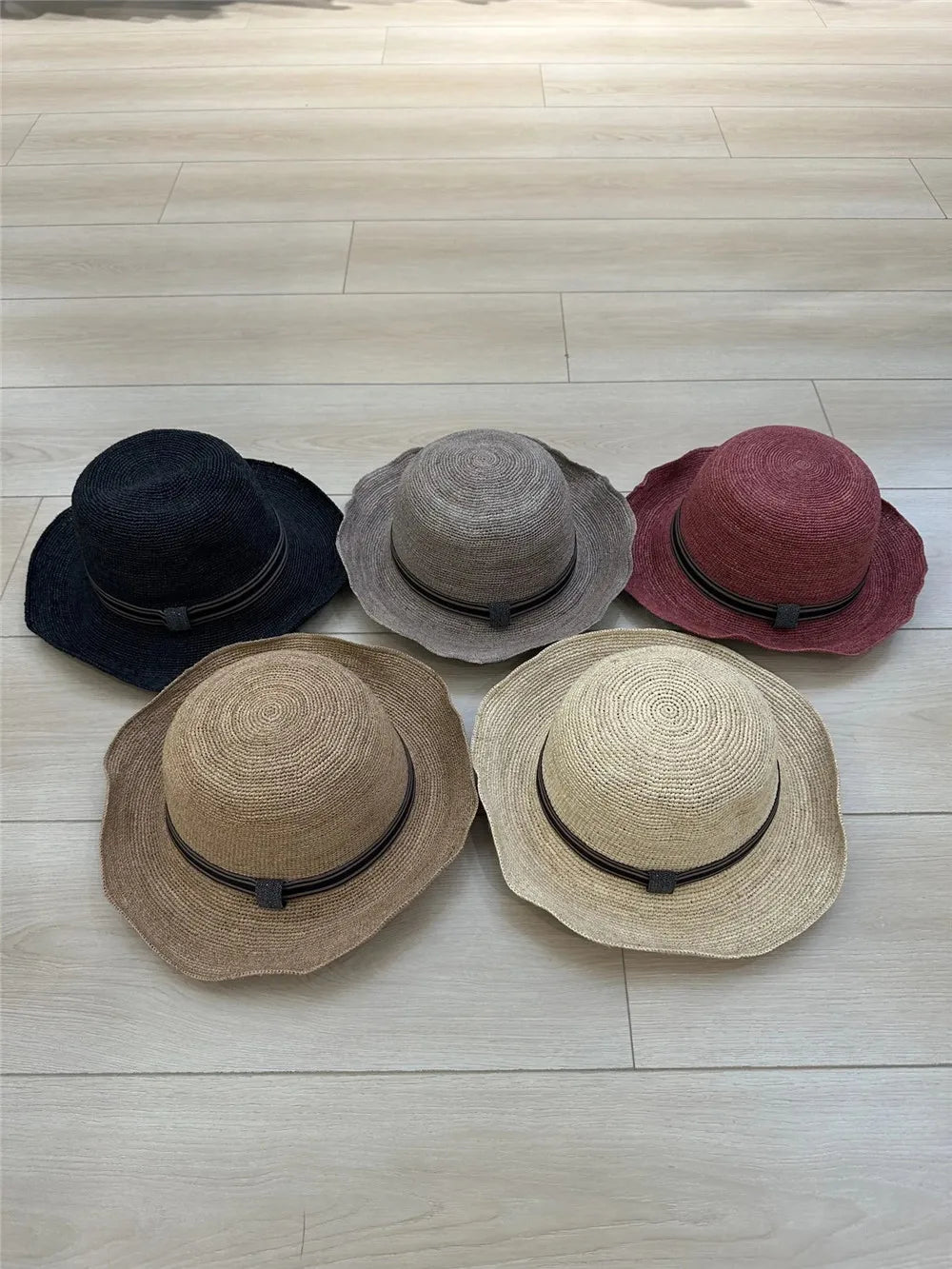 Summer Casual High Quality Straw Hat  Beach Sun Cap