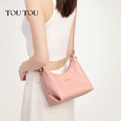 TOUTOU Original Flower Handbag 2024 New Petal Handheld Underarm Dumpling Premium Single Shoulder Crossbody Bag for Women