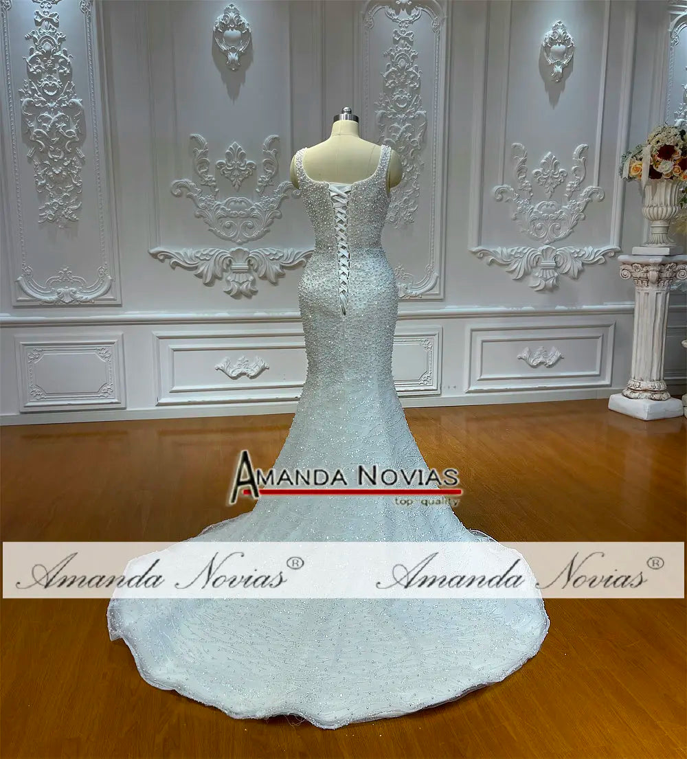 Amanda Novias Removable Skirt 2 in 1 Wedding Dress NS4784