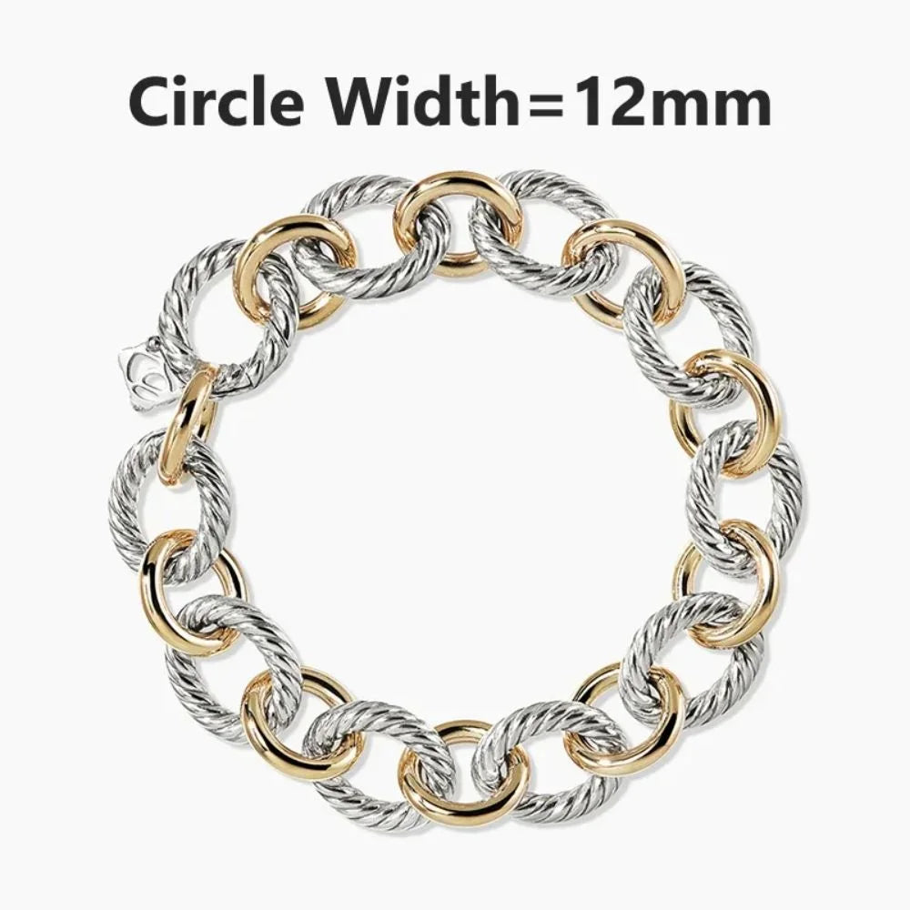 Bracelet pour femme DY Bijoux Chaîne en cuivre Bijoux de marque Chaîne de poignet tendance pour femme