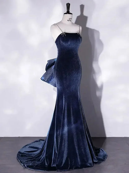 2024 Nouvelle robe de soirée de luxe élégante pour femme Robe de cocktail sexy avec nœud en diamant Robe de soirée élégante pour événement formel