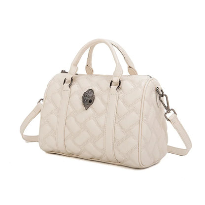 KURT GEIGER LONDON Sac à bandoulière en PU de haute qualité, sac fourre-tout de couleur unie, sac à bandoulière de marque de créateur pour femmes, sac Boston à la mode