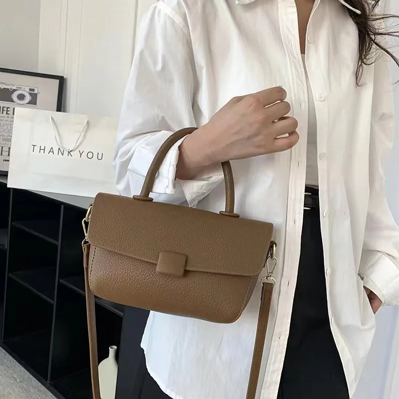 2023 Fashion Women Handbags Soft Genuine Leather Small square bag For Women Luxury  Shoulder Bag Crossbody Bag Female