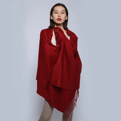 2022 Luxury brand cashmere big Scarf for Women soft ladies Shawl 200*70 cm autumn winter Real pashmina New styles