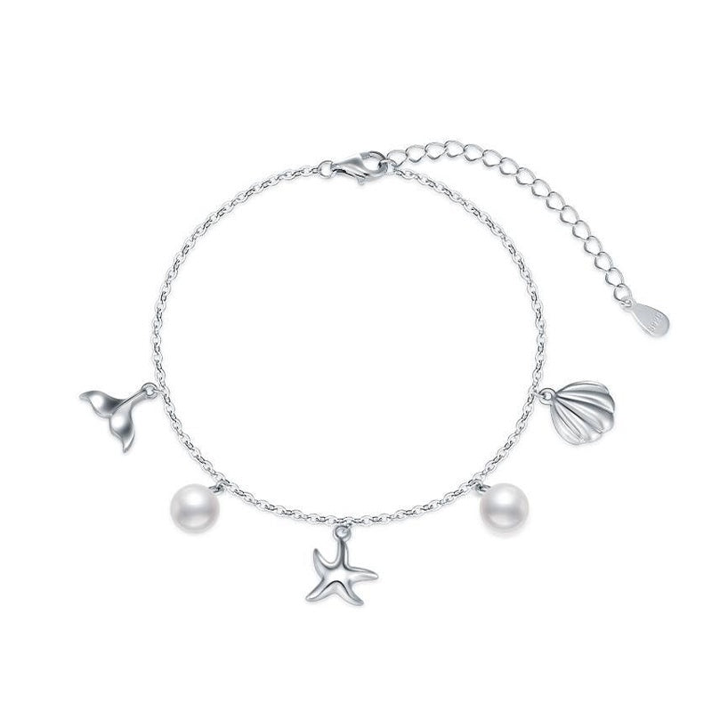 Bracelet de plage en argent sterling