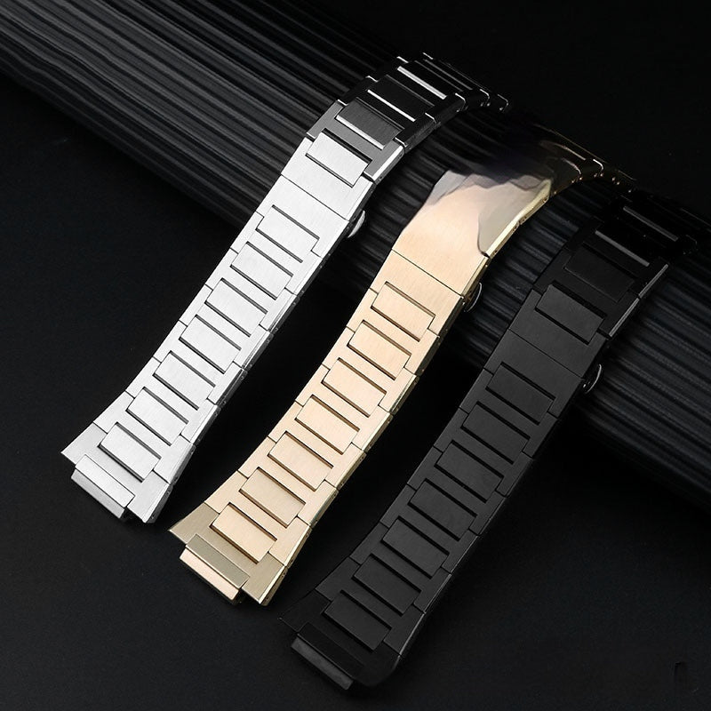 Stainless Steel Strap Suitable For Casilou Watch Farm Oak Series Watchband Accessories