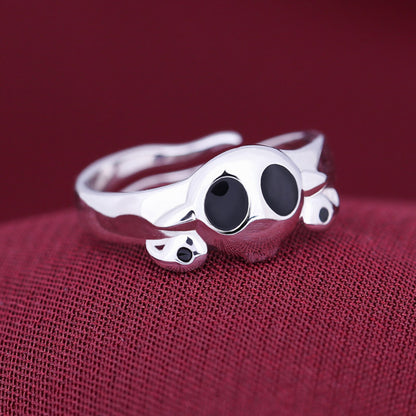 Fashion Periphery Of Pair Ring Silver Jewelry