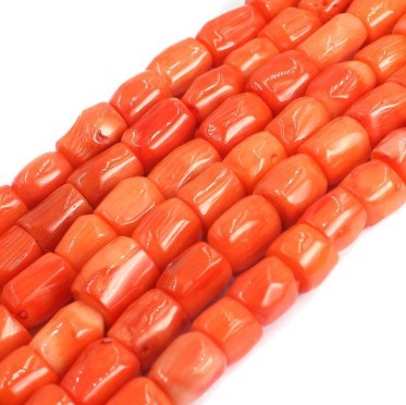 Orange Sea Bamboo Waist Drum Barrel Scattered Beads Ornament