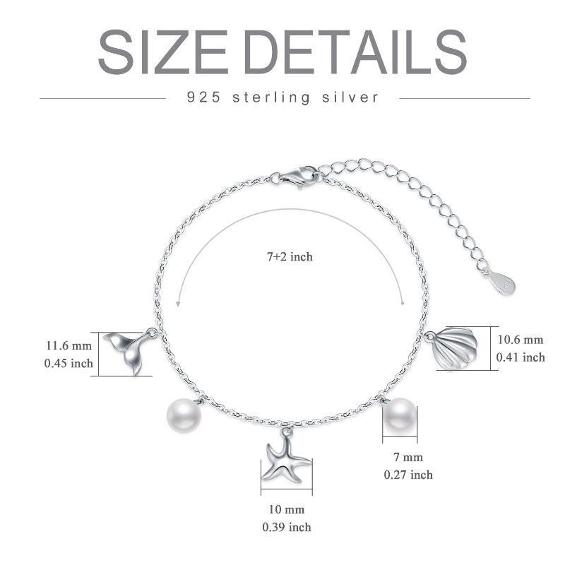 Bracelet de plage en argent sterling