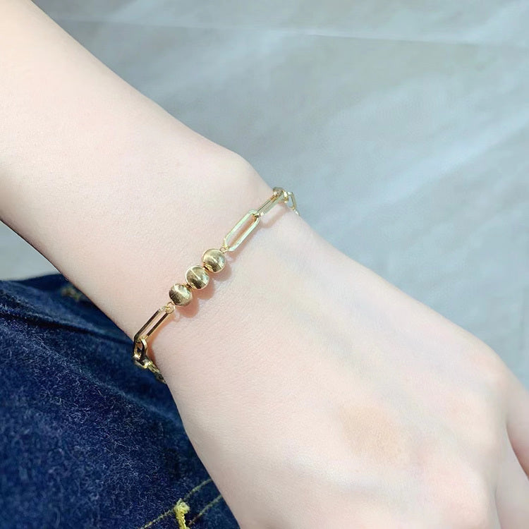 New Square Hand Thick Bracelet