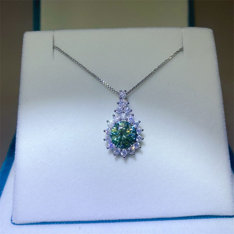 Women's Moissanite Full Diamond Necklace